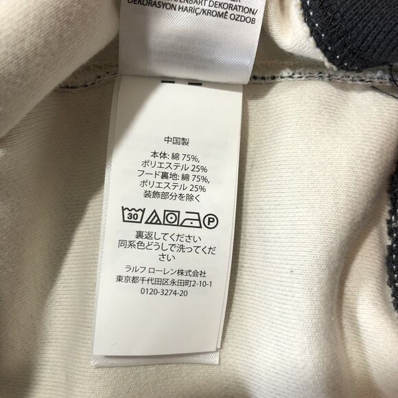 Polo Ralph Lauren Women's Fleece Aztec Patchwork Beacon Plaid Hoodie Sz XS $248 - Picture 5 of 10